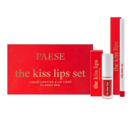Paeseset The Kiss Lips Lipstick 06 Classic Red - 34ml