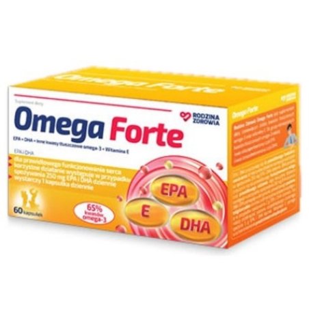 Family Health Omega Forte 60 Capsules - Long-Term Validity