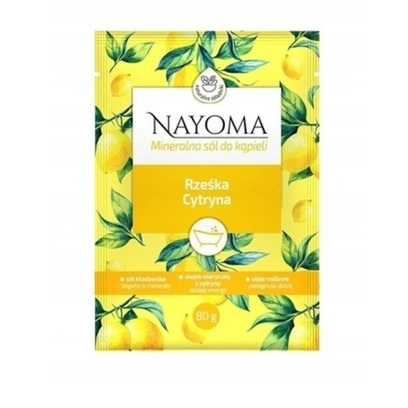 Nayoma Mineral Bath Salt Fresh Lemon 80 G