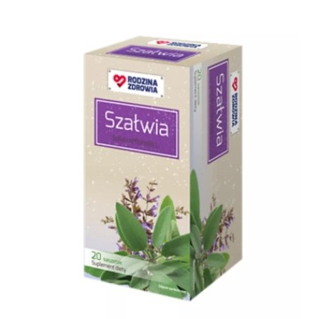 Rodzina Zdrowia Sage, 20 Sachets