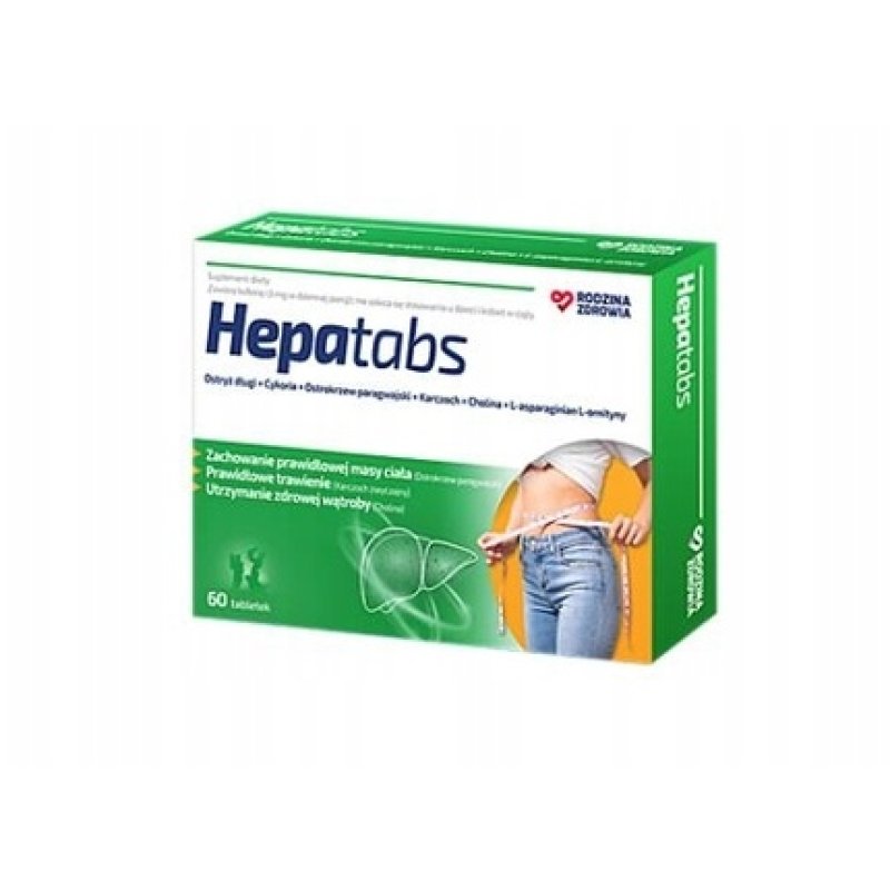 Rodzina Zdrowia Hepatabs - 60 Tablets For Liver Health