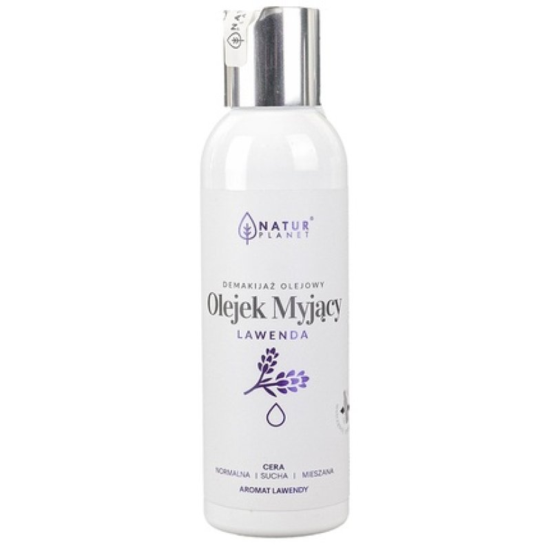 Natur Planet Cleansing Oil For Facial Makeup Removal Lavender 150ml