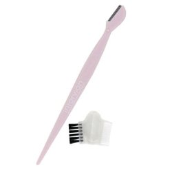 Rose Collection Eyebrow Razor with Comb Cover Inter Vion