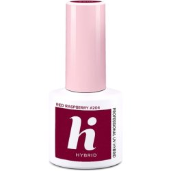 Hi Hybrid 204 Red Raspberry UV Gel Nail Polish 5ml