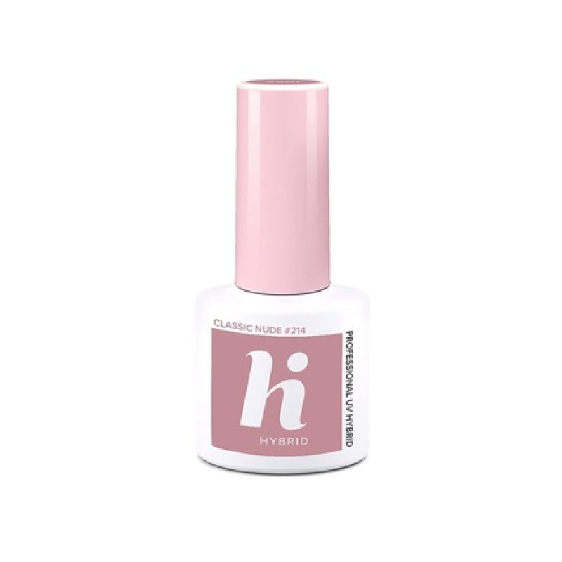 HI HYBRID 214 Classic Nude Nail Polish 5ml