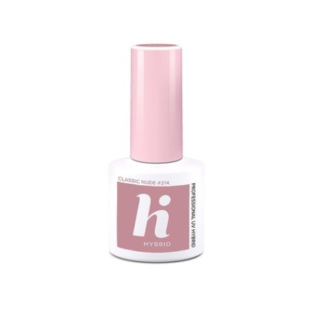 HI HYBRID 214 Classic Nude Nail Polish 5ml