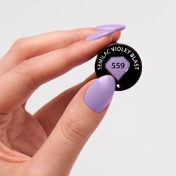 Semilac Super Cover Violet Blast UV Hybrid Nail Polish 7ml