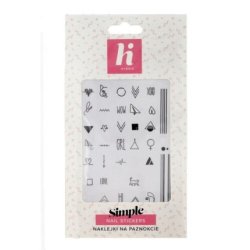 Hi Hybrid Nail Art Sticker Easy