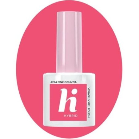 Hi Hybrid Fiesta Hybrid Nail Polish 274 Opuntia Pink 5ml