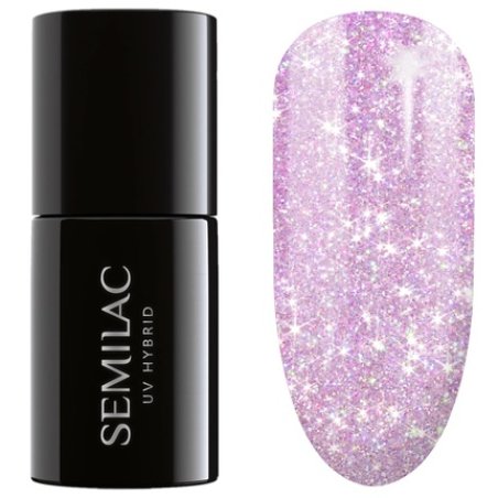 Semilac UV Hybrid Nail Polish 242 Pink Sands 7ml Seaqueen Collection