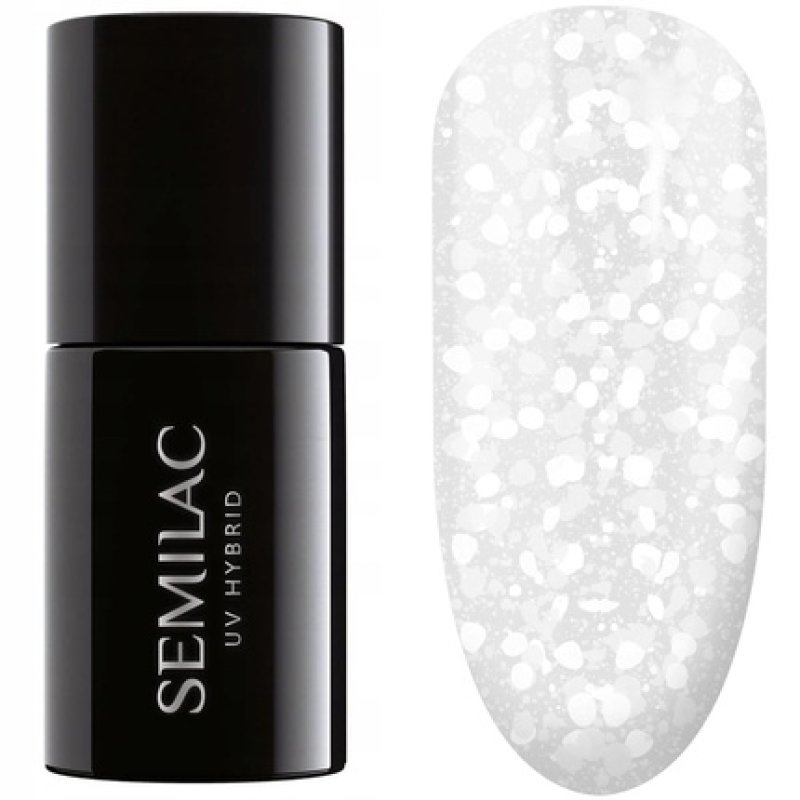 Semilac UV Nail Polish Hybrid 490 Ice Crushed 7ml