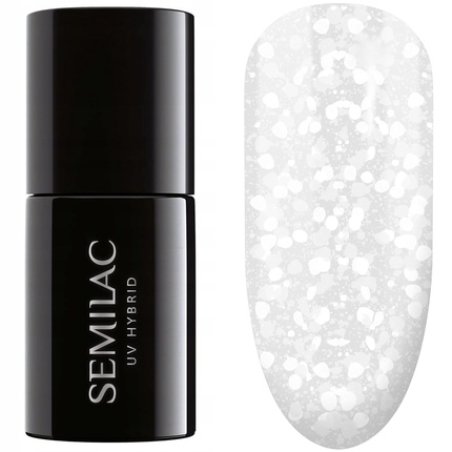 Semilac UV Nail Polish Hybrid 490 Ice Crushed 7ml