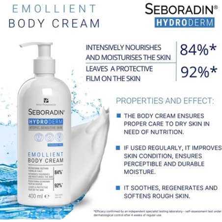 Seboradin Hydroderm Body Lotion Cream for Sensitive Dry Atopic Skin
