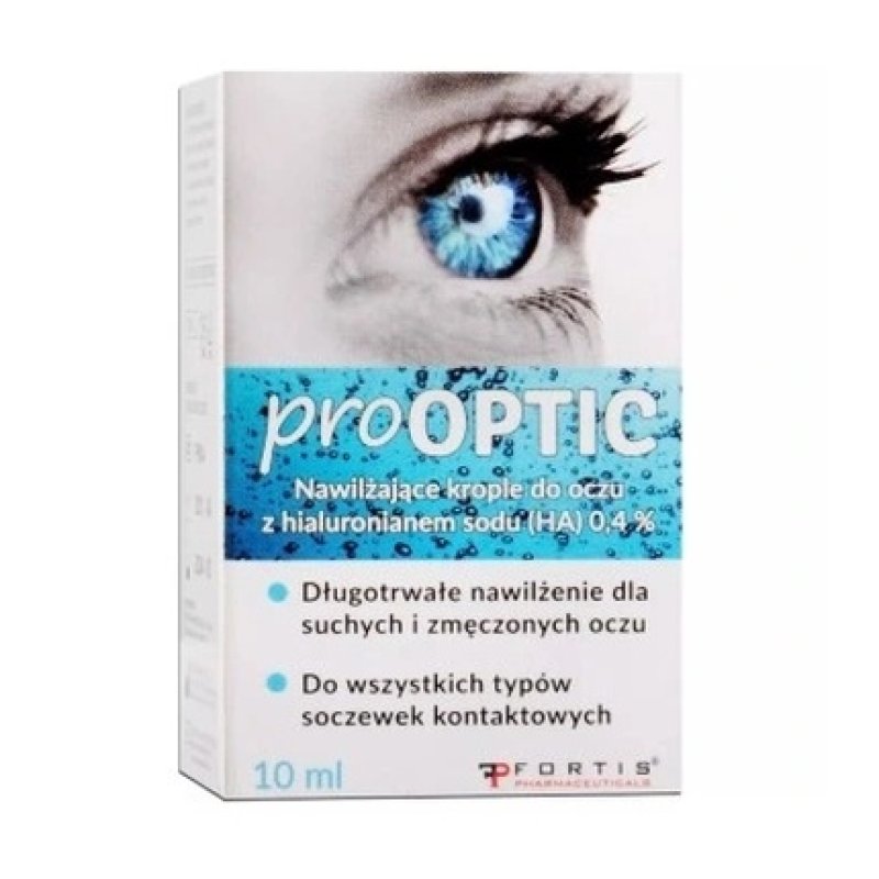 Prooptic Moisturizing Eye Drops - 10 Ml Dropper