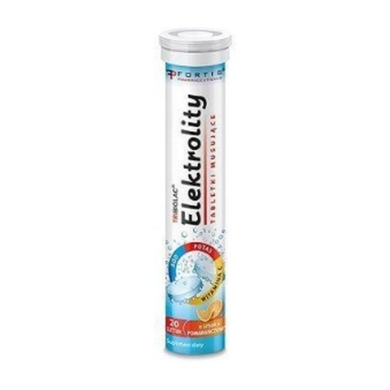 Tribiolac Electrolytes 20 Effervescent Tablets - Hydration Support