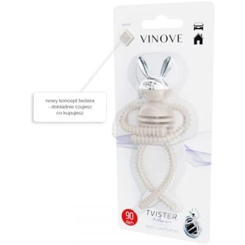 VINOVE Twister Unique Car Air Freshener Milano Twister Lasts Up to 90 Days