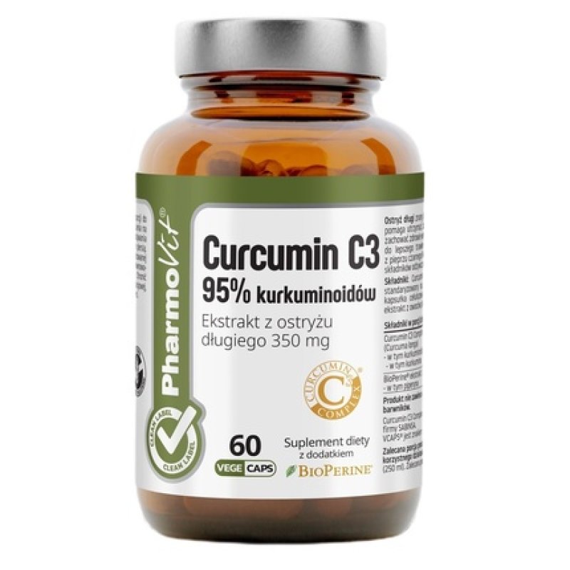 Pharmovit Curcumin C3 Dietary Supplement 60 Capsules