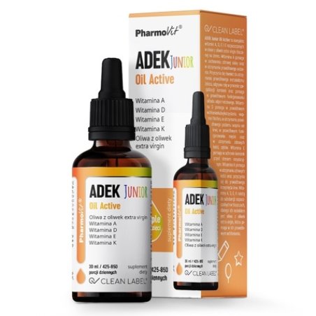 Pharmovit Adek Junior Oil Active Dietary Supplement In Drops 30ml