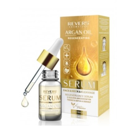 Revers Argan Oil Regenerating Serum for Daily Care of Face, Neck & Cleavage