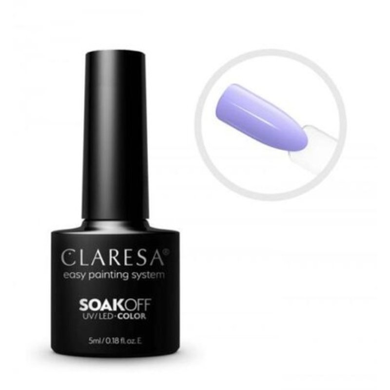 CLARESA SoakOFF UV/LED Gel Purple 602 5ml
