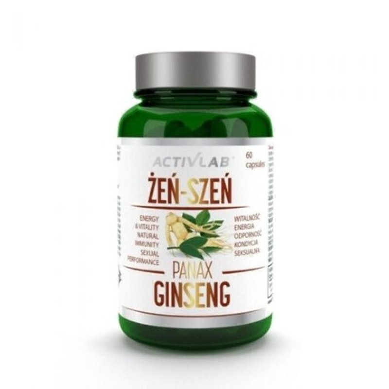 Activlab Ginseng Vitality & Energy Booster 60 Capsules