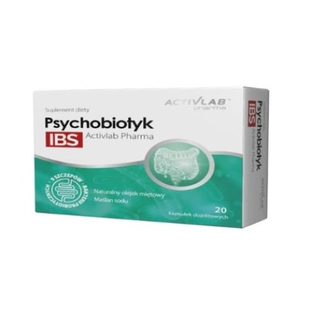Activlab Pharma Psychobiotic Ibsa - 60 Capsules For Advanced Gut Support