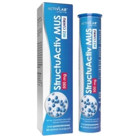 Structuactiv Advanced Effervescent Tablets 500mg - 20 Tablets