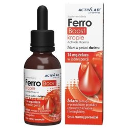 Activlab Pharma Ferroboost Iron Drops Blackcurrant 30ml