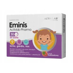 Activlab Pharma Eminis Strawberry 30 Lozenges
