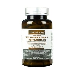 Singularis Vitamin K2 Mk-7 Vitamin D3 120 Soft Capsules
