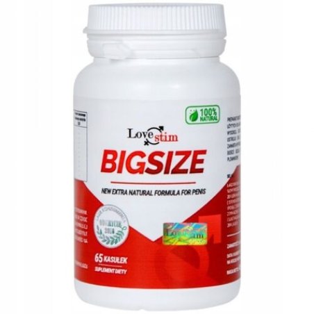 Love Stim Big Size Penis Enlargement Capsules Dietary Supplement