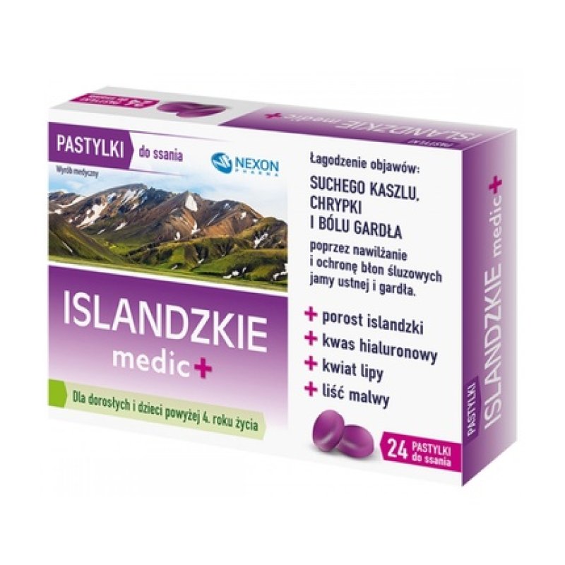 Icelandic Medic Soothing Lozenges - 24 Count