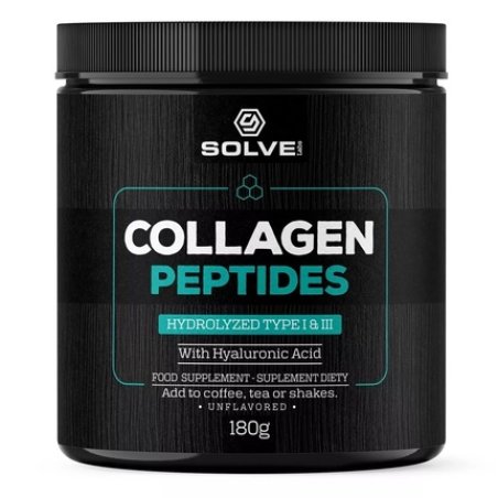 Solve Labs Collagen Peptides Beef Collagen Dietary Supplement Powder 180g
