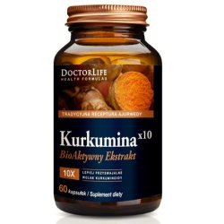 Doctor Life Curcumin X10 Bio Active Extract Dietary Supplement 60 Capsules