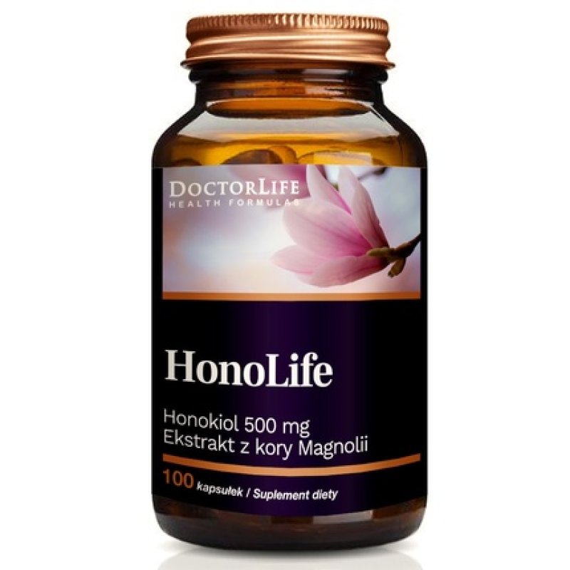 Doctor Life Honolife Magnolia Bark Extract Dietary Supplement 100 Capsules