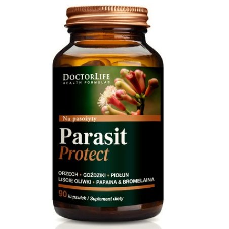 Doctor Life Parasit Protect Intestinal Support 600mg Dietary Supplement 90 Capsules