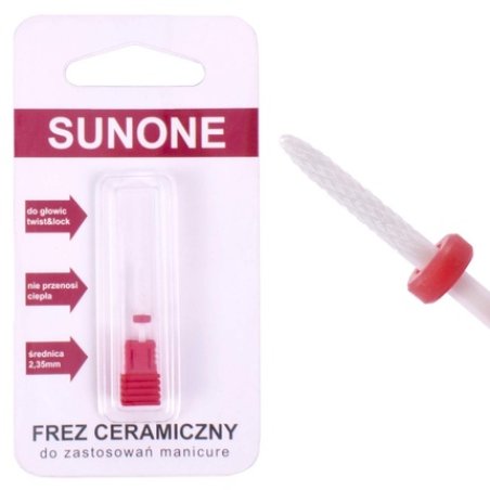 Sunone Ceramic Slot Drill Bit for Fine Hybrid Gel 14893 White Slotted Fine
