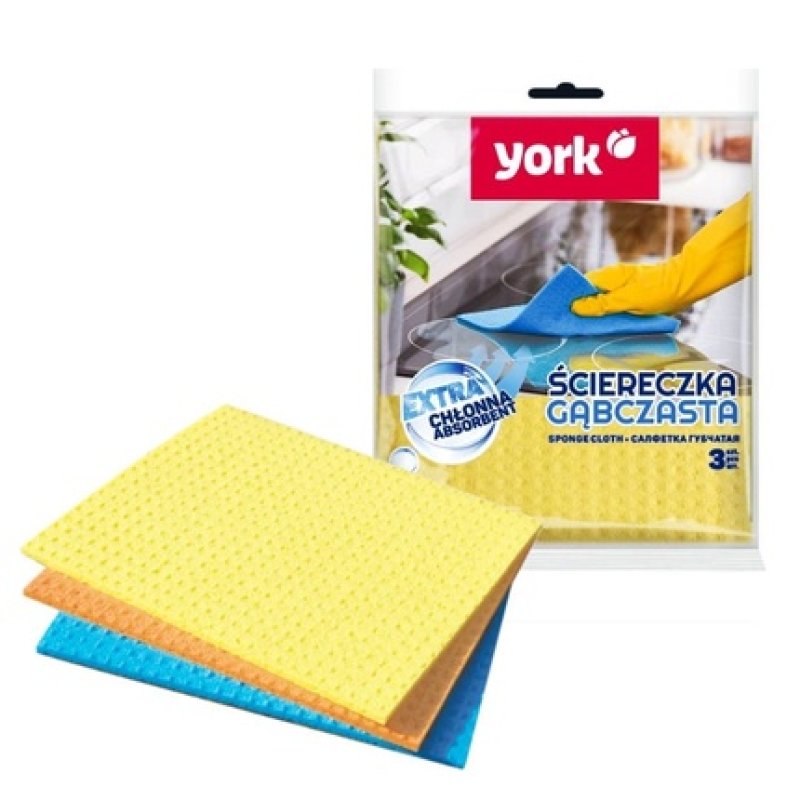 York Sponge Cloth 3 Pieces