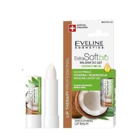Eveline Professional Therapy Extra Soft Bio Protective Coconut Lip Balm 4g