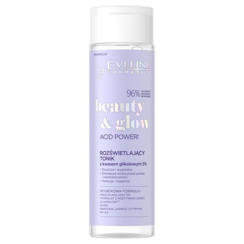 Beauty & Glow Illuminating Toner With Glycolic Acid 5% 200ml