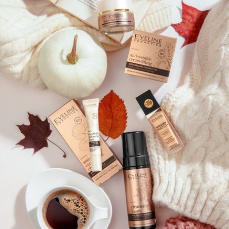 Eveline Cosmetics Organic Gold Mattifying Soothing Cream with Organic Green Tea