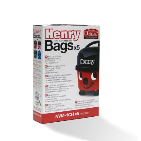 Numatic Henry Vacuum Cleaner Bags NVM-1CH Fleece