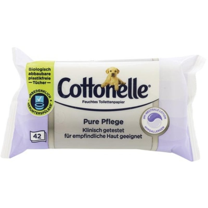 Cottonelle Cottonelle Moist Toilet Paper Pure Cleanliness