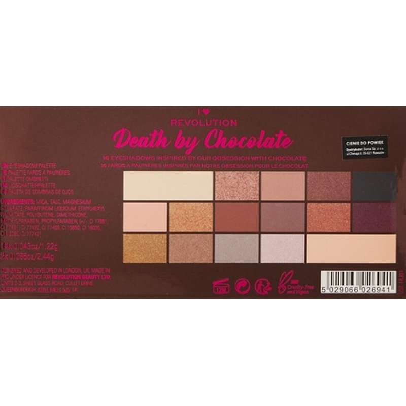 I Heart Revolution Wonder Chocolate Palette 22g