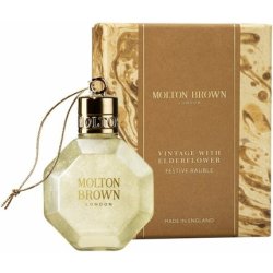 Molton Brown Vintage Elderflower Festive Bauble Bath And Shower Gel 75 Ml