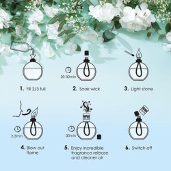 Ashleigh and Burwood Midnight Oud Lamp Fragrance Refill 500ml - Exotic Woody Scent - Made in UK