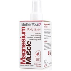 BetterYou Magnesium Muscle Body Spray Sports Recovery Natural Source of Magnesium Chloride 100ml