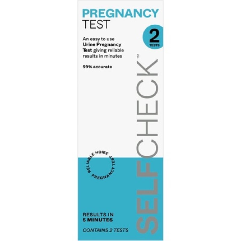 SELFCheck Pregnancy Urine Test 2 Tests