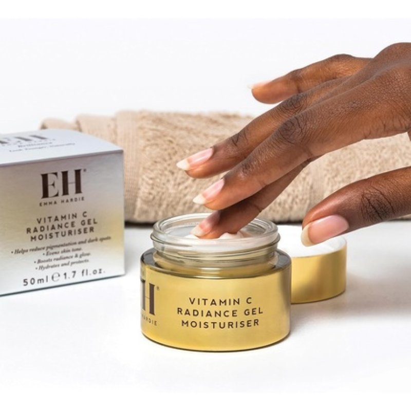 Emma Hardie Vitamin C Radiance Gel Moisturiser 50ml - Reduces Pigmentation