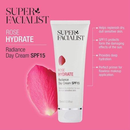 Super Facialist Rosehip Hydrate Radiance Day Cream SPF15 75ml
